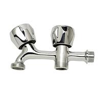 Grifo Lavadora Doble Rosca