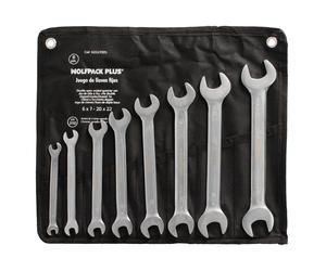 Wolfpack linea profesional juego llaves fijas wolfpack plus 8 piezas