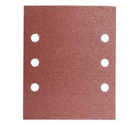 WOLFPACK LINEA PROFESIONAL - Lija Recambio Con Velcro 114x140 mm. Con Agujeros Grano 80 (10 Piezas)