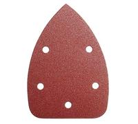 WOLFPACK LINEA PROFESIONAL Lija Recambio Velcro Delta 140x100 mm. con Agujeros Grano 40
