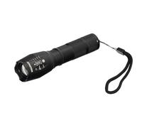 WOLFPACK LINEA PROFESIONAL Linterna LED De Mano Aluminio A Pilas (3 AAA) 300 Lumenes 5 Watt. Con Zoom