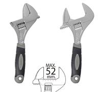 Wolfpack Llave ajustable 52 mm Gran apertura Línea profesional