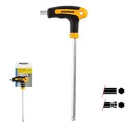 WOLFPACK LINEA PROFESIONAL Llave Allen Con Bola Mango Forma T 10,0 mm. Con Colgador