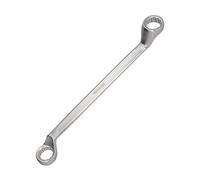 WOLFPACK LINEA PROFESIONAL Llave Estrella Acodada Plus Acero Cromo Vanadio 20x22 DIN 838. Llave Doble Boca Acodada, Llave Fija Estrella Acodada