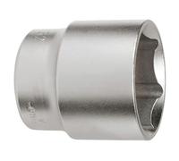 WOLFPACK LINEA PROFESIONAL Llave Vaso 1/2" Hexagonal 10 mm. Perfil de 6 caras. Acero Cromo Vanadio, Aristas Redondas