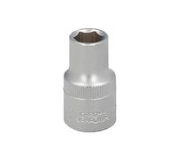 WOLFPACK LINEA PROFESIONAL Llave Vaso 1/2" Hexagonal 12 mm. Perfil de 6 caras. Acero Cromo Vanadio, Aristas Redondas