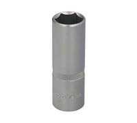 Wolfpack linea profesional llave vaso 1/2' hexagonal larga 19 mm. perf