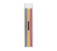 WOLFPACK LINEA PROFESIONAL Minas Recambio Para Lapiz Carpintero Portaminas (6 Piezas)