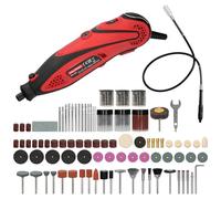 WOLFPACK LINEA PROFESIONAL Multiherramienta 135 Watt. Con 210 Accesorios y Maletin. Herramienta Multifunción, Mini Taladro, Herramienta Rotativa, Amoladora