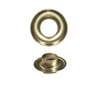 WOLFPACK LINEA PROFESIONAL Ojetes/Ojales Metalicos Grandes Para Lona Ø Interior 10 mm. (Bolsa 100 Unidades)