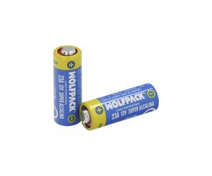 WOLFPACK LINEA PROFESIONAL Pila Alcalina 12V - E23A (Blister 2 Piezas)