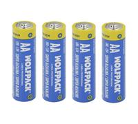 WOLFPACK LINEA PROFESIONAL Pila Alcalina AA LR-6 Blister 4 Piezas