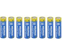 WOLFPACK LINEA PROFESIONAL Pila Alcalina AA LR-6 Blister 4 Piezas (Paquete de 2)