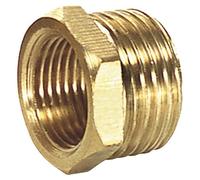 WOLFPACK LINEA PROFESIONAL - Reduccion Hexagonal Pulida 1/2" Macho x 3/8" Hembra