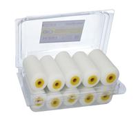 WOLFPACK LINEA PROFESIONAL Rodillo Espuma Recambio Para Esmalte Acrilico 100 mm. Set 10 Rodillos. Rodillo Espuma, Rodillo Pintura Acrilica