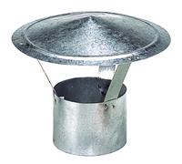 Wolfpack linea profesional - sombrero galvanizado para estufa, chimene