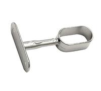 WOLFPACK LINEA PROFESIONAL Soporte Barra Ovalado Central Niquel