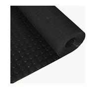 Suelo Goma Circulos 1,20x10 Metros 3 mm. de Grosor Color Negro