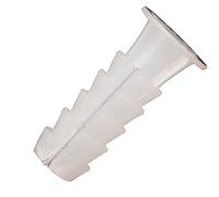 WOLFPACK LINEA PROFESIONAL Taco Plastico Blanco 6 x 23 mm