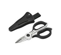 WOLFPACK LINEA PROFESIONAL Tijeras Electricista 155 mm. Mango TPR Plus No tension. Hojas Acero Inoxidable, Ergonomicas, Tijeras Cortar Cable, Pelacables