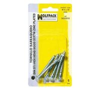 WOLFPACK LINEA PROFESIONAL Tirafondo Barraquero DIN571 8 x 50 mm