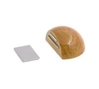 WOLFPACK LINEA PROFESIONAL - Tope Puerta Adhesivo con Imán Retenedor Color Madera