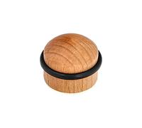 WOLFPACK LINEA PROFESIONAL Tope Puerta Atornillable Adhesivo Madera Redondo Roble Claro