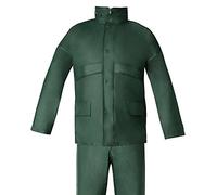 WOLFPACK LINEA PROFESIONAL Traje de Agua Impermeable Verde Poliuretano Talla 7-L