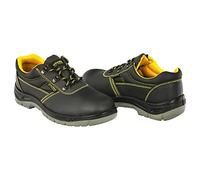 WOLFPACK LINEA PROFESIONAL - Zapatos Seguridad S3 Piel Negra Nº 45 Vestuario Laboral,calzado Seguridad, Botas Trabajo. (Par)