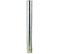 WOLFPACK LINEA PROFESIONAL - Tubo Estufa Acero Galvanizado Ø 120 mm, Ideal Estufas de Leña, Chimenea, Alta resistencia, Conducto Humos