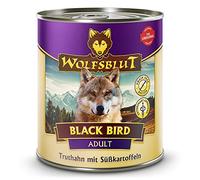 Wolfsblut Alimento para Perros Adultos Black Bird - 800 g (Paquete de 6)