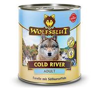 Wolfsblut Alimento para Perros Adultos Cold River - Trucha - 800 g (Paquete de 6)