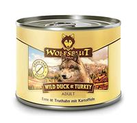 Wolfsblut Alimento para Perros Adultos Wild Duck & Turkey - 200 g (Paquete de 6)