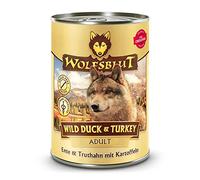 Wolfsblut Alimento para Perros Adultos Wild Duck & Turkey - 395 g (Paquete de 6)