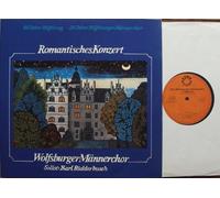Wolfsburger Männerchor / Solist: Karl Ridderbusch - Romantisches Konzert / Wolfsburger Männerchor / Solist: Karl Ridderbusch / 40 Jahre Wolfsburg / 25 Jahre Wolfsburger Männerchor / 1977 / Klapp-Bildhülle / LIFE RECORDS # St-408 8826 A-D / Deutsche Pressung / 12" Vinyl Langspiel Schallplatte