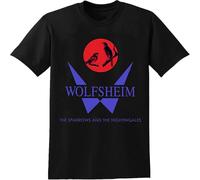 WOLFSHEIM Sparrows & Nightengales T-Shirt Men's Unisex tee Black XL