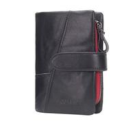 WolFum Billetera - Clip delgado para tarjetas de crédito para hombres (color: D), Plateado