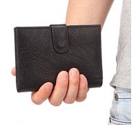 WolFum Billetera para hombre para pasaporte de gran capacidad titular de la tarjeta de pasaporte monedero para hombres (color: A, tamaño: talla única), a, Talla única