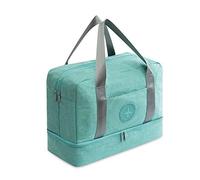 WolFum Bolsa de viaje para deportes, baile, hombro, bolsa de fin de semana, impermeable, bolsa ligera para hombres y mujeres, deportes, gimnasio, vacaciones, natación, entrenamiento, senderismo,