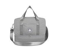 WolFum Bolsa de viaje para deportes, baile, hombro, bolsa de fin de semana, impermeable, bolsa ligera para hombres y mujeres, deportes, gimnasio, vacaciones, natación, entrenamiento, senderismo,