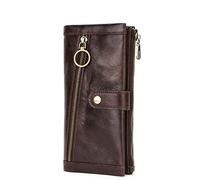 WolFum Cartera antirrobo para hombre, monedero, monedero, paquete multifuncional, portátil, pequeño paquete casual, d, Talla nica