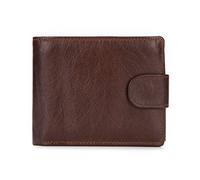 WolFum Cartera corta para hombre con hebilla y tarjetero para fotos (color: A, tamaño: talla única), a, Talla única