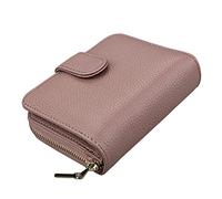 WolFum Cartera multifuncional para tarjetas, bolsa de cuero para tarjetas de órgano, bolsa RFID Stock titular de tarjetas casual para estudiantes (color: paquete de 3, tamaño: como se muestra en la