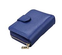 WolFum Cartera multifuncional para tarjetas, bolsa de cuero para tarjetas de órgano, bolsa RFID Stock titular de tarjetas casual para estudiantes (color: paquete de 3, tamaño: como se muestra en la