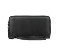 WolFum Cartera para hombre de gran capacidad con cremallera, billetera de piel sintética para hombre (color: A, tamaño: talla única), a, Talla única