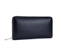 WolFum Cartera para mujer con bloqueo RFID, cartera larga de piel auténtica, monederos para mujer, tarjetero, bolsa de mano de gran capacidad, organizadores de dinero con 36 ranuras para tarjetas,