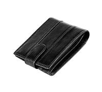 WolFum Monedero de cuero genuino RFID anti-desmagnetización cepillo antirrobo billetera para hombre (color: paquete de 3, tamaño: como se muestra en la imagen), Paquete de 3 unidades., As shown in the