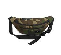 WolFum Riñonera deportiva para correr con soporte para botella de agua, riñonera ligera de viaje para mujeres y hombres, bolsa de senderismo al aire libre, camping, senderismo, bolsa de pecho,