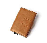 WolFum Tarjetero de crédito para hombre, billetera magnética inteligente con cremallera para hombre (color: C, tamaño: 3.94 x 2.75 pulgadas), c, 3.93*2.75inch