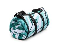 Wolfwise 200x200 cm XXL Manta de Picnic, Extra Grande Alfombra de Playa de Lana con Respaldo Impermeable Anti-Arena,Rayas Verde